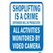 Signmission Shoplifting Is A Crime Offender Prosecuted Activit Aluminum, A-1218-24741 A-1218-24741 - alternate 1